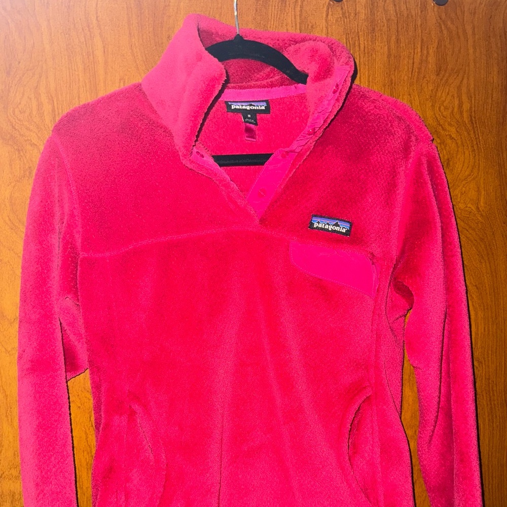 Patagonia Pink 3/4 Pullover